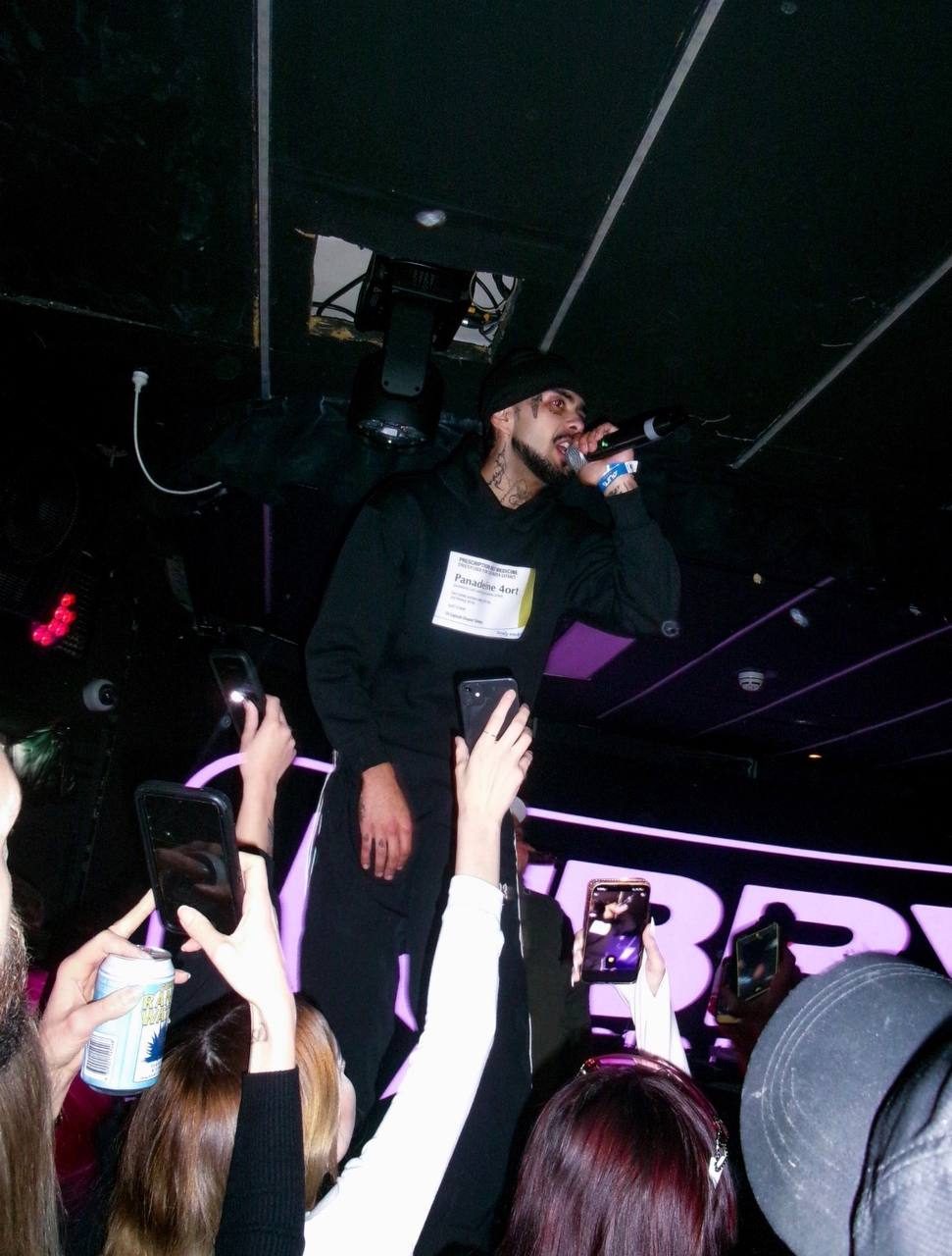 4orttune performing live to a packed crowd